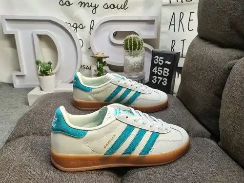 373d clase corporativa genuina media yarda Adidas original gacela casual interior resistente al desg