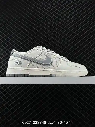 2c40g Stussy x nike dunk Low White Grey Double Hook este producto aboga por romper las limitaciones 