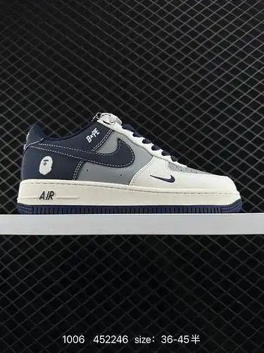 2c30g co., Ltd. publica en el extranjero el nivel de empresa Nike Air Force 1D x2c70g7 low bape conj