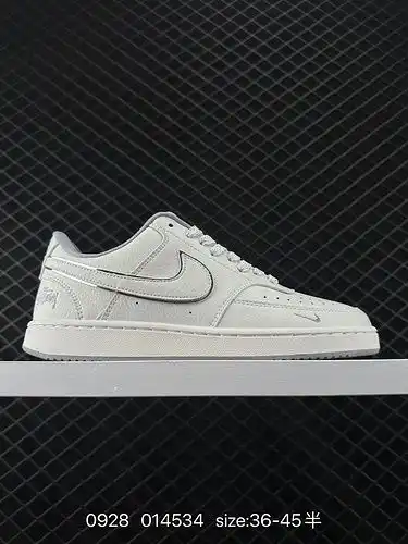 Las zapatillas deportivas de ocio transpirables multifuncionales de parte baja 1d70g Nike Court Visi