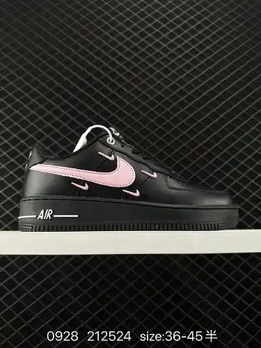 La zapatilla 1d2c0g Nike Air Force 1D x2c70g7 Low Air Force one, de gama baja, versátil, de suela gr