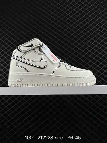 1d40g Nike Air Force 1d0g7 Air Force One zapatillas deportivas de ocio multifuncionales de parte baj