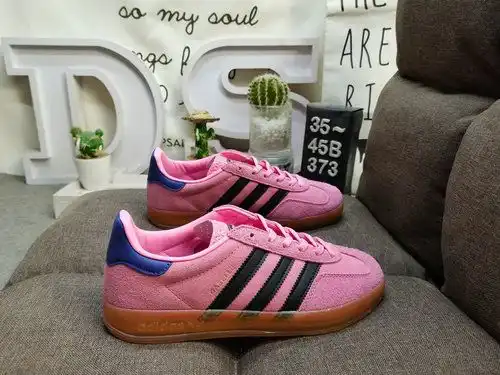 373d clase corporativa genuina media yarda Adidas original gacela casual interior resistente al desg
