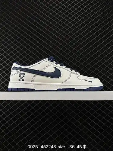 Lanzamiento de la edición limitada de moda en el extranjero 2c40g Nike SB Dunk lowoffwhite a nivel d