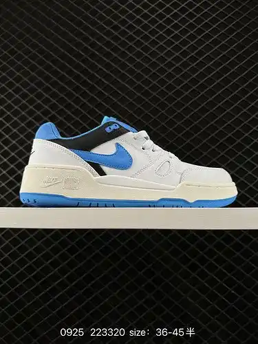 Zapatos de patinaje deportivo casual de parte baja de la serie 1d0g0g Nike full Force lo Slam dunk, 