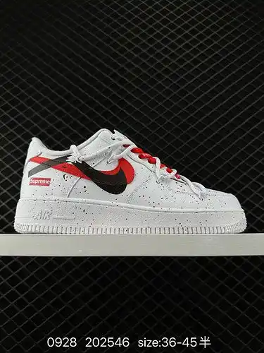 El tema oficial de animación personalizada popular del 2c30g, Supreme Nike Air Force 1D low0g7, se u