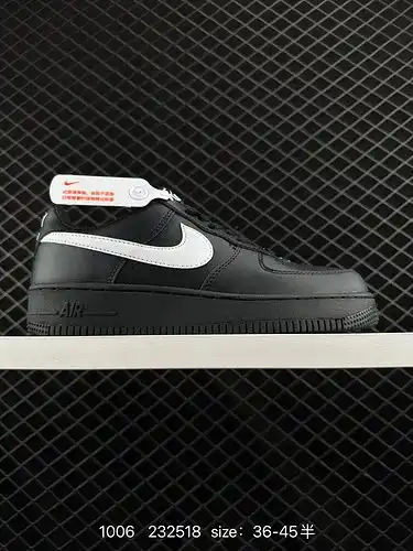 9e0g Nike Air Force 1D 0g7 Air Force One zapatillas deportivas de ocio multifuncionales de banda baj