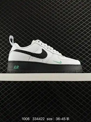 1d1d0g Nike Air Force 1D 0g7 Air Force One zapatillas deportivas de ocio multifuncionales de banda b