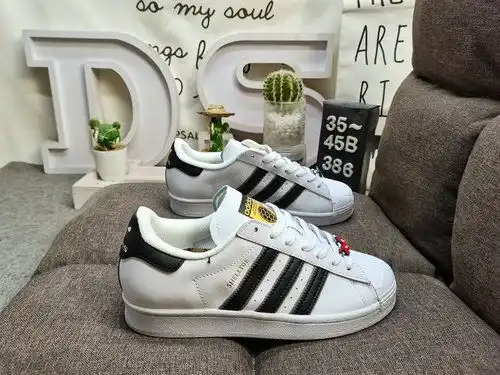 386d Adidas Shamrock Prairie crea una superestrella, cabeza de concha, zapatillas deportivas de ocio
