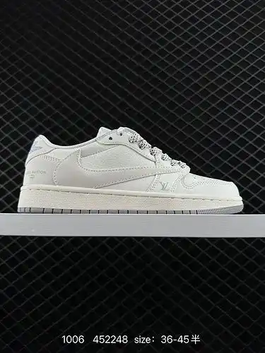 2c40g Overseas Explosive Limited Edition Travis Scott x Fragment Design x Jordan Air Jordán 1D Low o