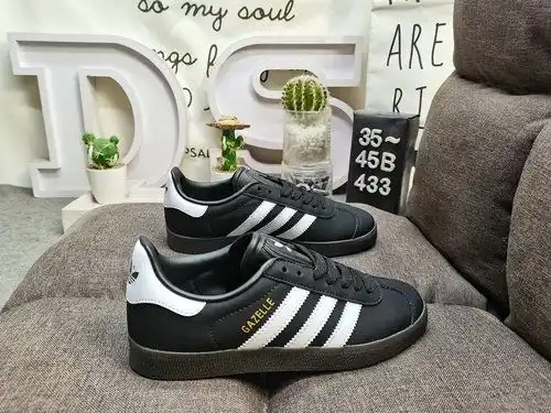 433d empresa Adidas Originals gacela interior trébol retro casual antideslizante y resistente al des
