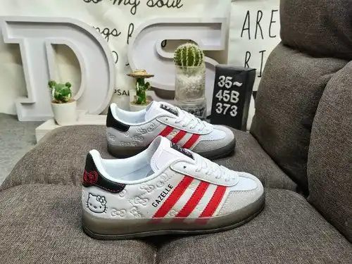 373d clase corporativa genuina media yarda Adidas original gacela casual interior resistente al desg