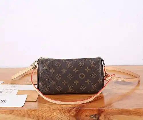 LV bolso de hombro único LV bolso de mujer LV bolso diagonal importado de la parte superior de la bo