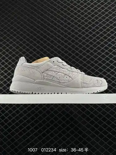 El diseño del zapato de carrera casual 1d70g ASICS gellyte 3 con tejido a prueba de piel se inspira 