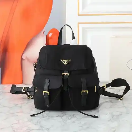 Mochilas Prada bolsos Prada bolsos para mujeres Prada bolsos importación original de piel de vaca de