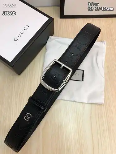 Gucci Belt wholesale Gucci Men 's Belt wholesale RAW skin Materials promoción al contado de 38 cm de