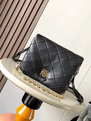 Loewe bolso de hombro Loewe bolso de mujer Loewe bolso de bolso Loewe importado de la parte superior