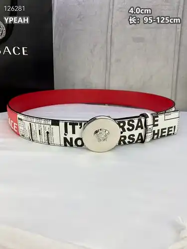 Cinturón Versace al por mayor cinturón Versace al por mayor cinturón masculino Versace material de c