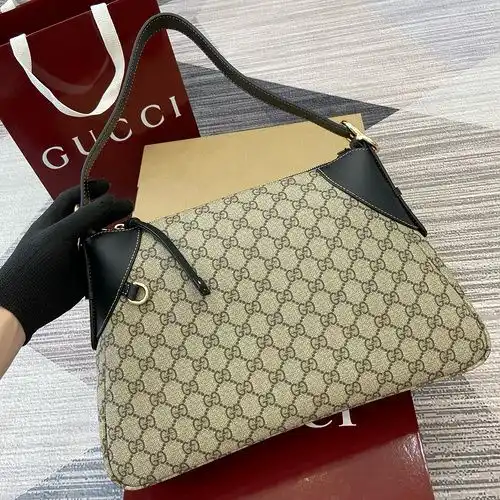 Bolso de hombro Gucci bolso de mujer Gucci bolso de hombro Gucci bolso de regalo de entrega grabado 