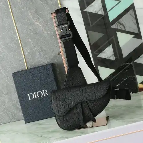 Bolsa de silla de montar Dior bolsa Dior bolsa Dior bolso para hombres importación de la bolsa de re