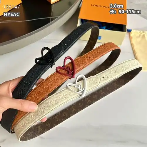 Cinturón de Louis Vuitton al por mayor cinturón de Louis Vuitton al por mayor material de cuero orig