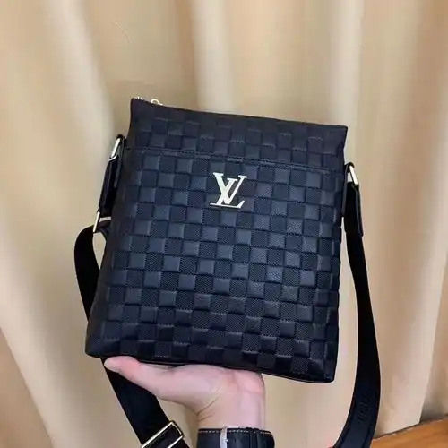 Bolso de hombro LV bolso para hombres LV bolso para hombres LV bolso para llevar bolsa de regalo de 