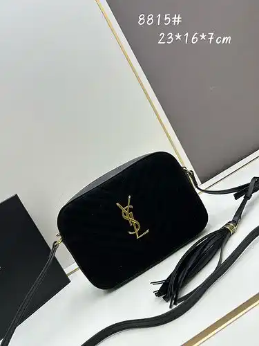 Bolsa de Cámara ysl bolsa de mujer Saint Laurent bolsa de regalo de entrega de alta calidad de cuero