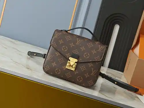Mochila LV Louis Vuitton bolso femenino Louis vuitten bolso bolso hecho de cuero de vaca original im