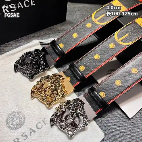 Cinturón Versace al por mayor cinturón Versace al por mayor cinturón masculino Versace material de c