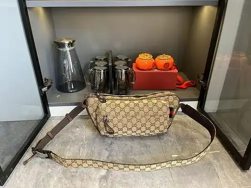GCI UCCI bolso de hombro Gucci bolso de hombre Gucci bolso de hombro importado cuero de vaca origina