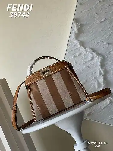 Bolsos Fendi bolsos Fendi bolsos femeninos Fendi bolsos de regalo de entrega grabados de alta gama d