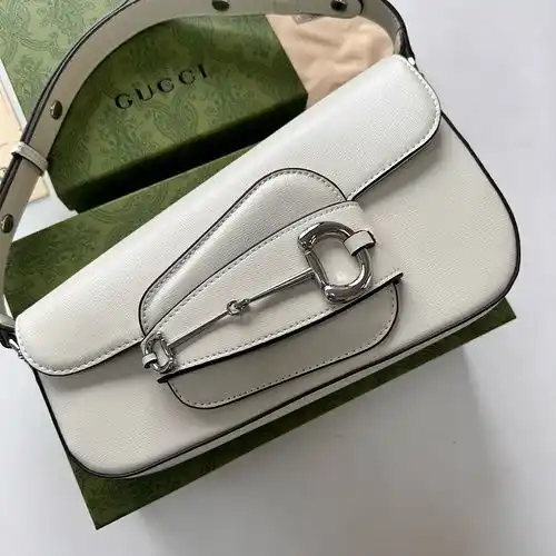 Bolso axilar Gucci bolso femenino Gucci bolso corredizo Gucci bolsa de regalo de entrega de alta cal
