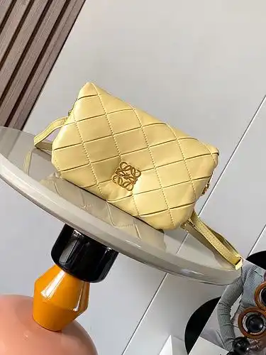Loewe bolso de hombro Loewe bolso de mujer Loewe bolso de bolso Loewe importado de la parte superior