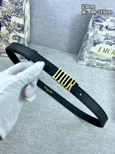 Dior Belt wholesale Dior 's Belt wholesale original Leather Materials SPOT Promotion width 2cm lengt