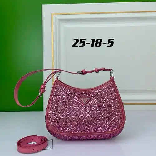 Bolsa de hombro Prada bolsa de mujer Prada bolsa de regalo de entrega de alta gama de cuero de vaca 