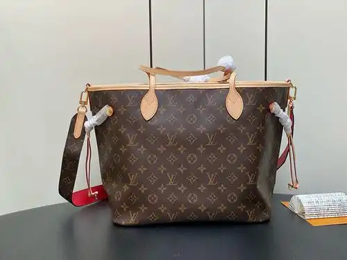 Bolsa de compras LV bolsa de mujer LV bolsa de regalo de entrega grabada de alta gama de cuero super