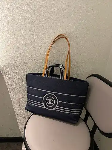 Bolsa de compras Chanel la bolsa de regalo de entrega de alta gama de piel de vaca original importad
