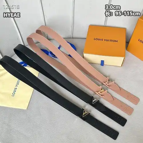 Cinturón de Louis Vuitton al por mayor cinturón de Louis Vuitton al por mayor material de cuero orig