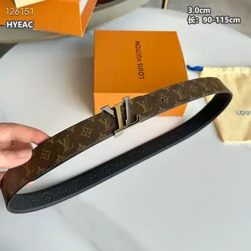 Cinturón de Louis Vuitton al por mayor cinturón de Louis Vuitton al por mayor material de cuero orig