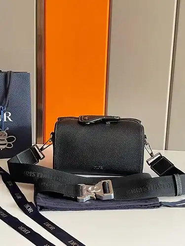 Bolso Dir bolso Dior bolso Dior bolso para hombres importado de la parte superior de la bolsa de reg