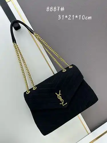 Bolsa de hombro de cadena ysl bolsa de mujer Saint Laurent bolsa de regalo de entrega de alta calida