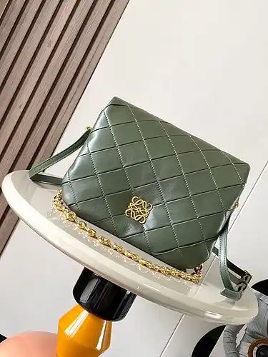Loewe bolso de hombro Loewe bolso de mujer Loewe bolso de bolso Loewe importado de la parte superior