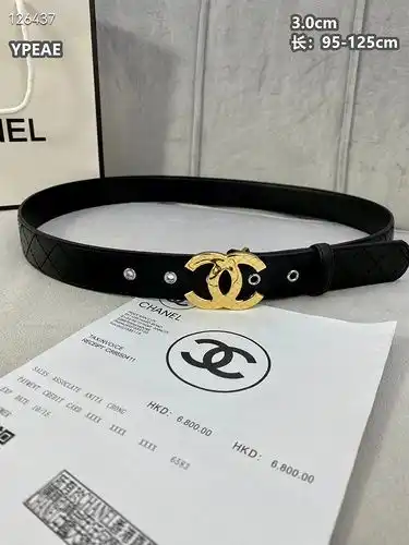 Cinturón de Chanel al por mayor cinturón de Chanel cinturón de mujer Chanel al por mayor material de