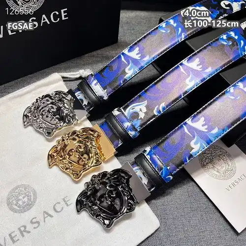 Cinturón Versace al por mayor cinturón Versace al por mayor cinturón masculino Versace material de c