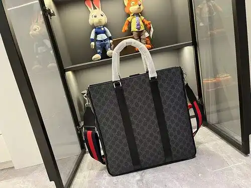 Bolso Gucci bolso Gucci bolso para hombres Gucci bolso corredizo importado cuero de vaca original bo
