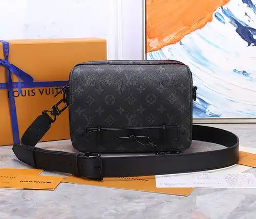 Bolsos de LV bolsos de hombre bolsos de LV bolsos de regalo de entrega grabados de alta gama de cuer