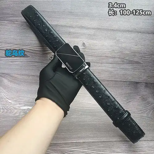 Belco Belt wholesale White Rock Men 's Belt wholesale original Leather Materials SPOT Promotion widt