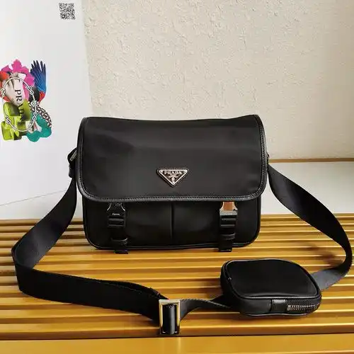 Bolsa de Prada bolsa de Prada bolsa de hombres bolsa de Prada bolsa de regalo de entrega de alta cal