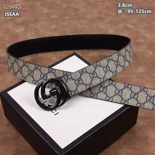 Gucci Belt wholesale Gucci Men 's Belt wholesale RAW skin Materials promoción al contado de 38 cm de