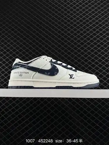 Lanzamiento limitado de moda en el extranjero 2c40g Nike SB Dunk Low LV marca conjuntamente el anive